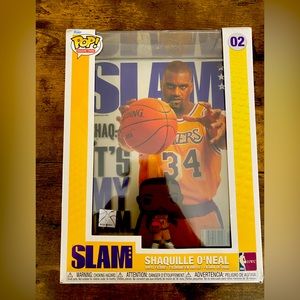 Funko Pop Shaquille O’Neal #2 Hardwood Classic SLAM COVER EDITION
